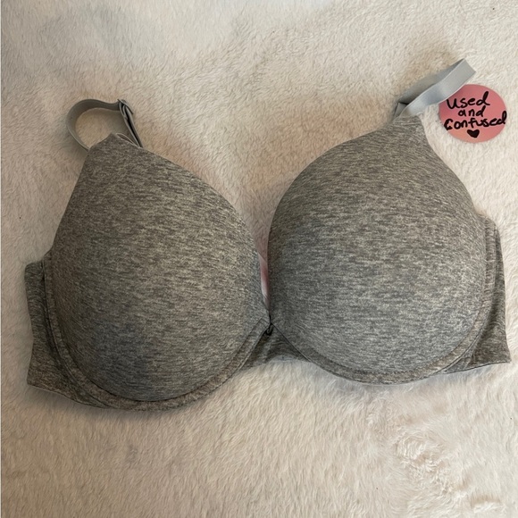 PINK Victoria's Secret Heather Gray Bra - Picture 1 of 4